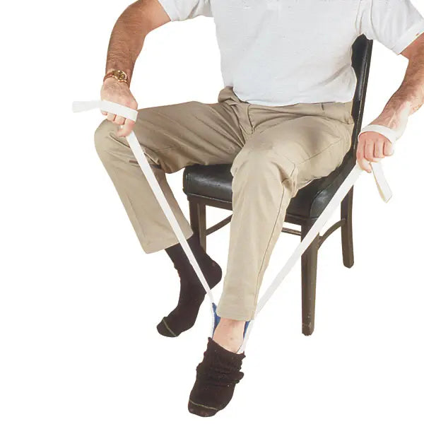 Socken- und Strumpfanziehhilfe