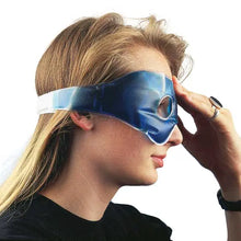 Kalt-Warm-Maske, Anwendung, Kälte, Wärme, Augen, Gesicht, abschwellend, Augenringe, Gel, Klettverschluss